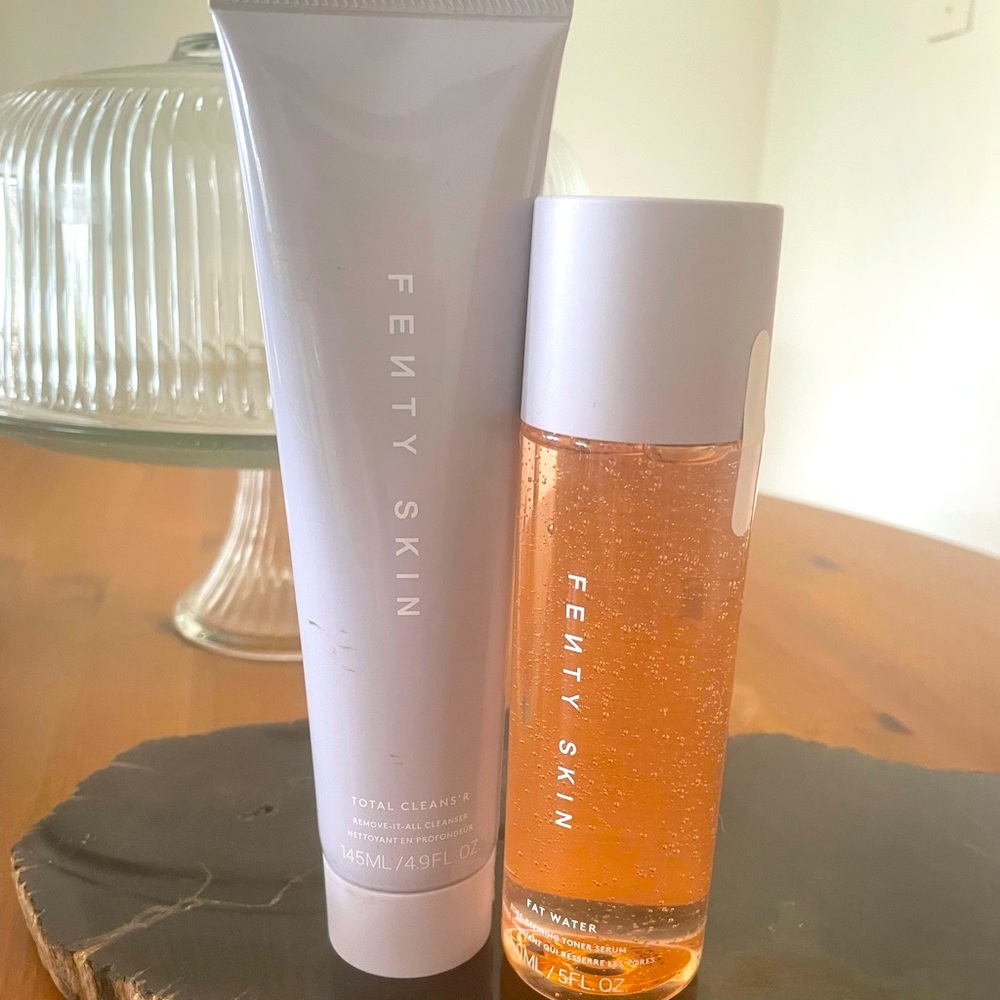 Fenty skin fat water and total cleanser